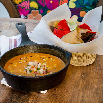 Elote Queso Fundido